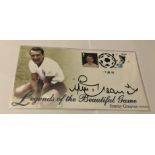 Football Jimmy Greaves signed 2006 Legends of the Beautiful Game cover, with image and stamp of