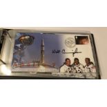 Space Walt Cunningham NASA Astronaut signed 2002 Apollo 7 Limited Edition cover number 4 of 250.