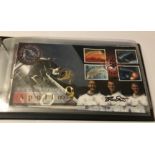 Space Moonwalker Dave Scott NASA Astronaut signed 2002 Apollo 9Limited Edition cover number 4 of