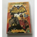 Batman Adam West and Burt Ward signed to Batman DVD insert. Good condition. All signed pieces come