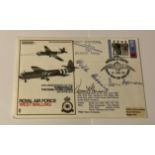 WW2 Arnhem Gen Wilhelm Bittrich, WW1 and WW2 signed Horsa Glider cover, also signed by the Pilot Don