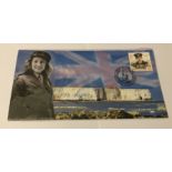 Vera Lynn signed 2002 White Cliffs POW Association cover. Good condition. All signed pieces come