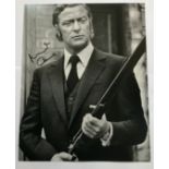 Michael Caine signed 12 x 8 inch b/w photo from Get Carter. Good condition. All signed pieces come