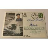 WW2 Grand Admiral Karl Donitz, Terence Bulloch signed on Bullochs own Historic Aviators cover.
