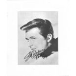 Ed 'Kookie' Byrnes (1932-2020) 77 Sunset Strip Actor Signed 10x12 Mounted Photo. Good Condition. All