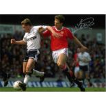 Lee Martin signed 16x12 colour photo. Good Condition. All autographs come with a Certificate of