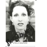 Stella Doufexis signed 6x3 black and white photo. 15 April 1968 - 15 December 2015 was a German