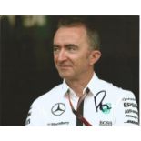 Motor Racing Paddy Lowe signed 10x8 colour photo. Patrick Allen Lowe FREng (born 8 April 1962),