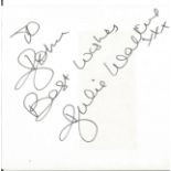 Julie Walters signed album page. Dedicated. Good Condition. All autographs come with a Certificate