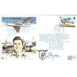 Sqn Ldr H G Hazelden signed on his own Test Pilots cover RAF TP26. Flown from Ascension Island on