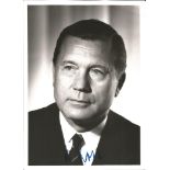 Dr. Kurt Lotz signed 7 x 5 b/w portrait photo. 18 September 1912 - 9 March 2005 was the second