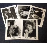Society collection of five black and white lobby cards from the 1989 American body horror film