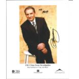 Paul Guilfoyle signed 10x8 colour photo. Dedicated. Good Condition. All autographs come with a