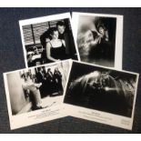 The Relic collection of 4 vintage black and white lobby cards from the 1997 monster-horror film