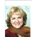 Gwen Taylor signed 10x8 colour photo. Dedicated. Good Condition. All autographs come with a