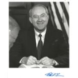 Phil Gramm Signed 10x8 Black And White Photo. Good Condition. All autographs come with a Certificate