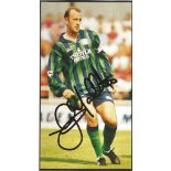 Gary McAllister Signed Leeds United Cut Magazine Picture. Good Condition. All autographs come with a