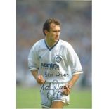 Tony Dorigo Signed Leeds United 8x12 Photo. Good Condition. All autographs come with a Certificate