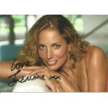 Jasmine Harman signed 6x4 colour photo. Good Condition. All autographs come with a Certificate of