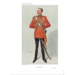 2XArmy Vanity Fair prints Earl of Granard Master of the Horse and Joseph Lyons. Good Condition. We