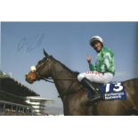 Davy Russell Signed Horse Racing Jockey 8x12 Photo. Good Condition. All autographs come with a