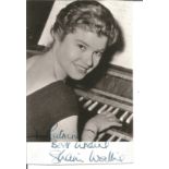 Shani Wallis signed 6 x 4 b/w photo with biography page. Good Condition. All autographs come with