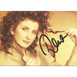 Irena signed 6x4 colour promotional card. Good Condition. All autographs come with a Certificate