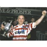 Shaun Edwards signed 12x8 colour photo. Rugby League. Good Condition. All autographs come with a