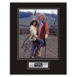 Stunning Display! Dr. Who Colin Baker hand signed professionally mounted display. This beautiful