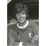 Peter Cormack Signed Liverpool 8x12 Photo. Good Condition. All autographs come with a Certificate of