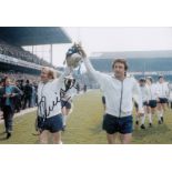 Autographed Francis Lee 12 X 8 Photo - Col, Depicting Lee And His Derby County Teammate Roy