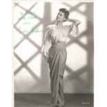 Lilly Palmer signed 10 x 8 inch b/w vintage photo to Doris. Condition 7/10. Good Condition. All