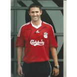 Robbie Keane 12x8 signed colour photo pictured in Liverpool kit. Good Condition. All autographs come