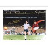 Geoff Hurst Signed England 1966 World Cup Final 12x16 Art Print. Good Condition. All autographs come