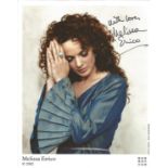 Melissa Errico signed 10x8 colour photo. American actress, singer, recording artist and writer.