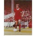 Steve Heighway Signed Liverpool Photo. Good Condition. All autographs come with a Certificate of