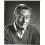 John Neville signed 10x8 black and white photo. Dedicated. Good Condition. All autographs come