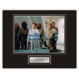 Stunning Display! Star Wars Caroline Blakiston hand signed professionally mounted display. This