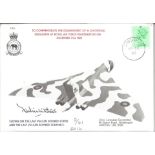 FDC Vulcan Bomber VIP signed cover collection Three covers carried on the 1982 Last Bomber and