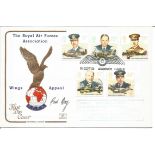The Royal Air Forces Association Wings Appeal signed RAF cover date stamp 16th September 1986