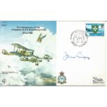 70th Anniversary of the Formation of the Royal Flying Corps 13th April 1912 signed RAF cover No