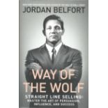 Jordan Belfort Signed Book Way Of The Wolf Flat Signed. Good Condition. All autographs come with a