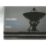 Bon Jovi - Bounce world tour 2003 programme unsigned. Good Condition. All autographs come with a