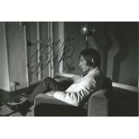 Charlie Watts signed and dedicated 10x8 black and white image. Charlie Watts was most famous for