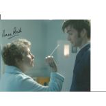 Anne Reid signed 10x8 colour image from her time on Doctor Who with star David Tennant. Good