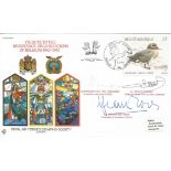 RAFES Tribute to the Organizations of Belgium 1940-1945 signed RAF cover No 325 of 500. Signed by