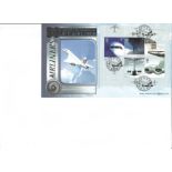 2002 Jet Airliners Booklet official Benham FDC BLCS225b, with Hounslow special postmark. Good