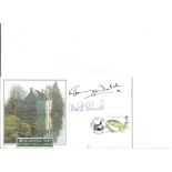 Charlie Dimmock and Tommy Walsh autographs featuring on The national trust Scotney Castle Garden