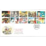 FDC Classic Children's Characters Greeting Stamps in celebrating of Waterstones Booksellers.