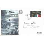 Nancy Wake & Henri Tardivat Signed Postcard. Good Condition. All autographs come with a